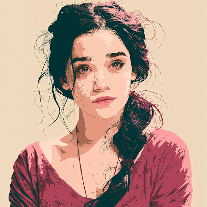 do a vector portrait for you
