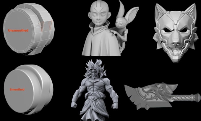professionally repair stl files, fix mesh errors and optimize for 3d printing