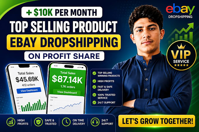 ebay dropshipping on profit shar