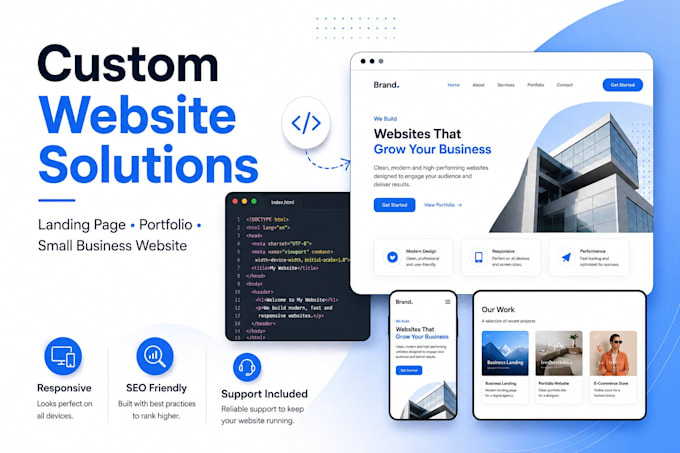 responsive web developer HTML CSS javascript