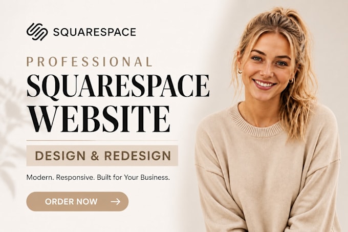 build squarespace website design, redesign squarespace website development