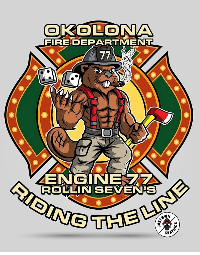 design high quality custom fire department logo with creative concepts