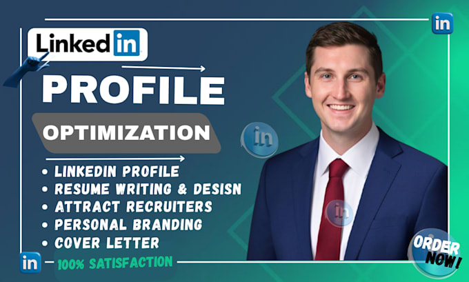 write professional resume, CV, cover letter and optimize linkedin