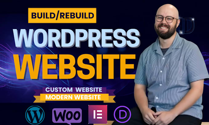 build develop electrical contractorwordpres business website design and redesign