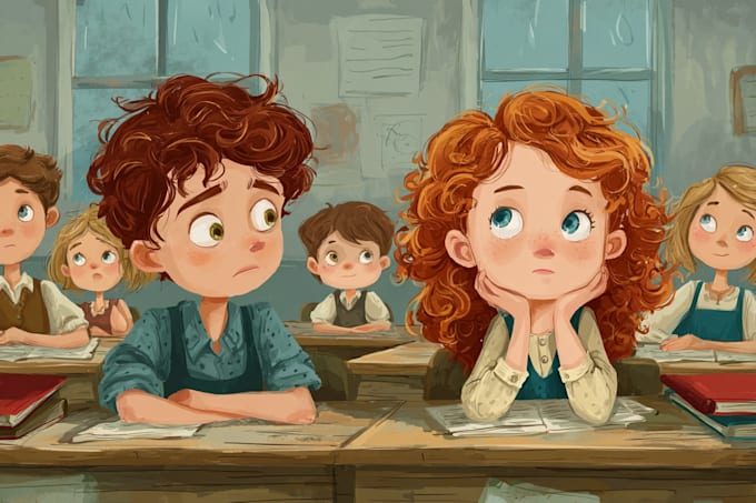 create children book illustration