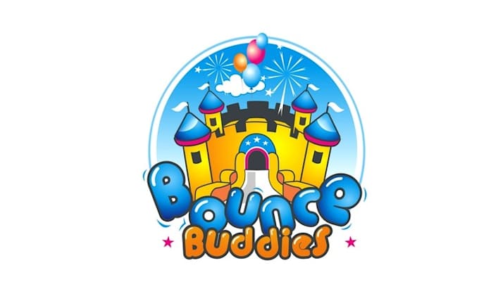 design powerful luxurious bounce buddies logo