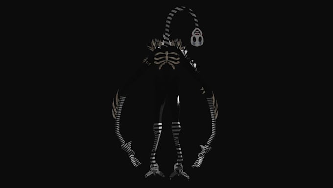3d model monsters in blender