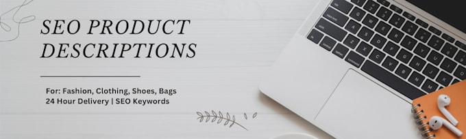 write fashion products descriptions SEO keywords amazon shopify or e commerce