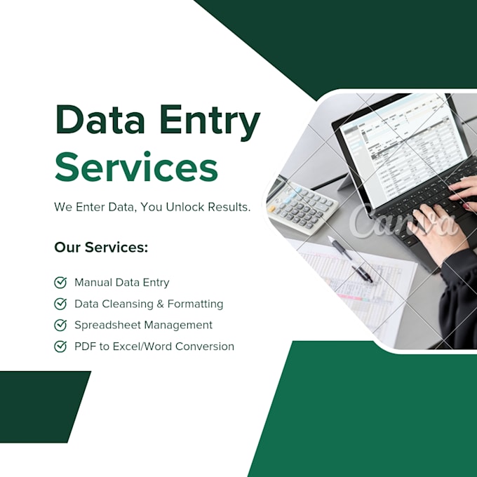 professional excel data entry and spreadsheet management