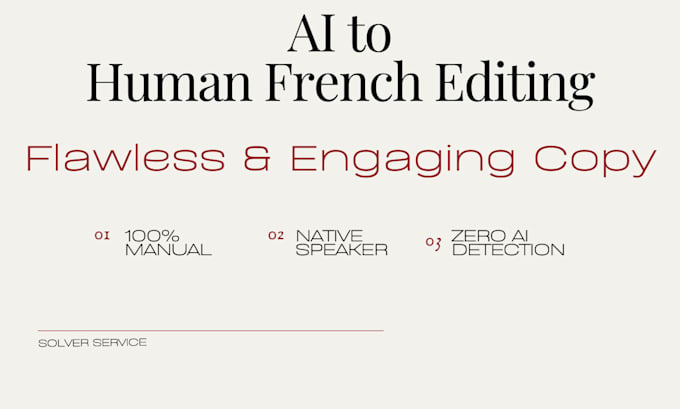 rewrite your ai text into flawless and engaging french