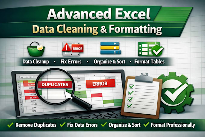 format and clean excel data