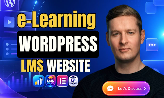 build wordpress elearning lms website with learndash tutor lms learnpress