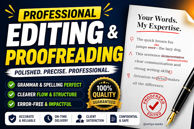 proofreading and article reading for you