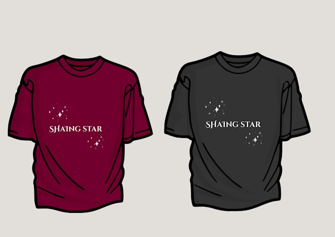 design custom trendy t shirt design