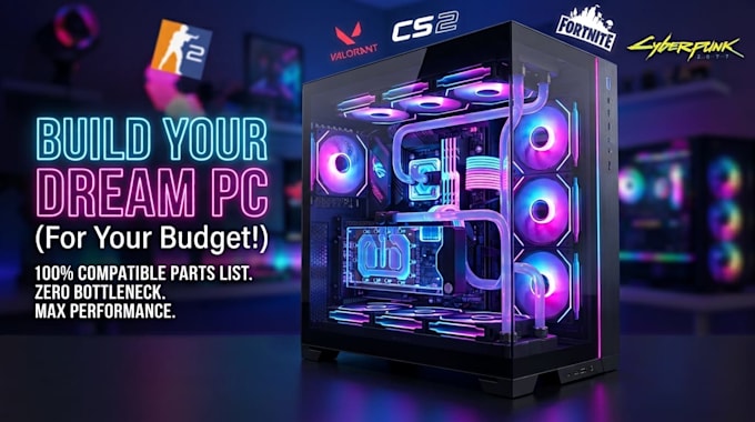 create the perfect custom PC parts list for your budget