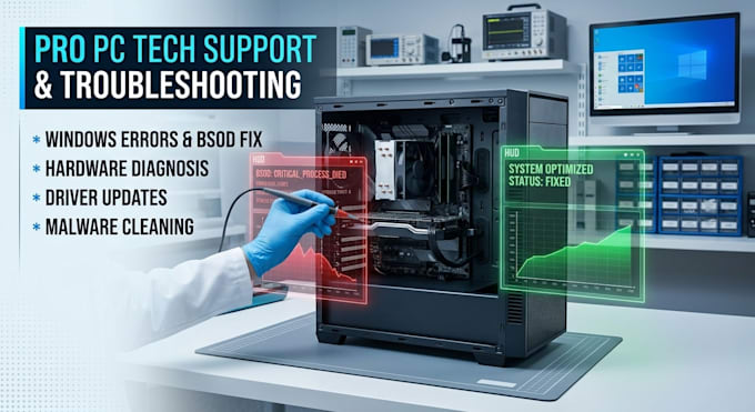 fix windows errors, hardware issues, and driver problems