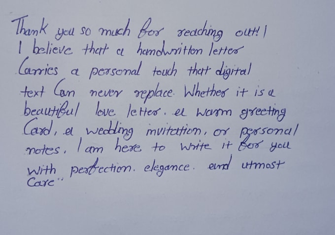 do professional handwriting and assignment writing jobs