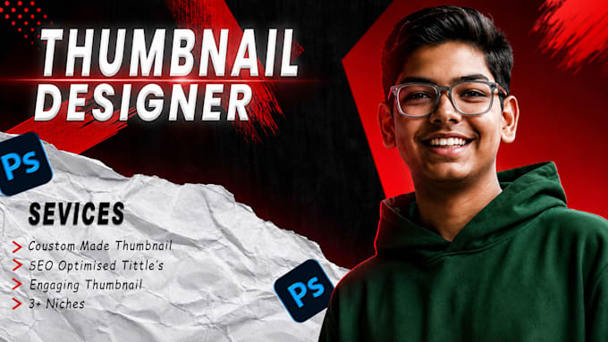 create high CTR thumbnails for irl niches for better clicks