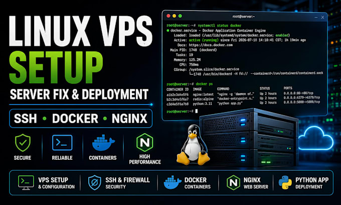 setup fix and optimize your linux vps server or desktop