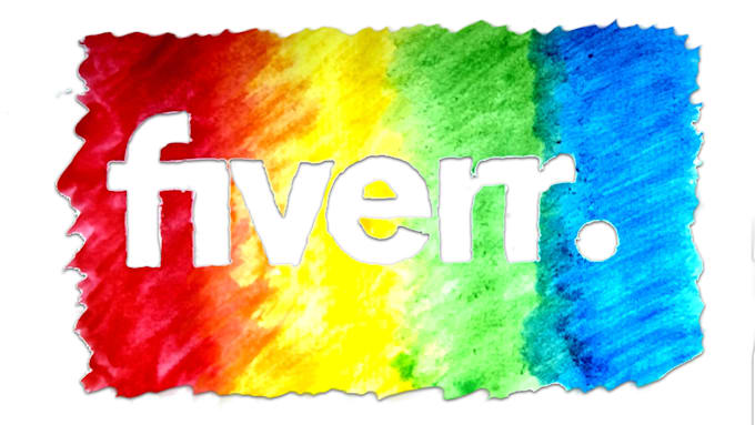 really paint your logo for intro video or speed painting