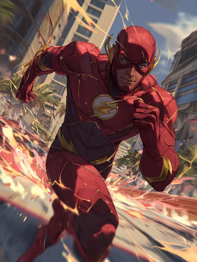 do a superhero comic