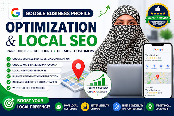 optimize google business profile and do local SEO