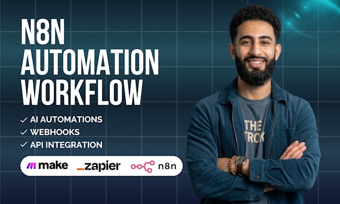 setup n8n ai automation, custom ai agents, and ai chatbots and zapier automation