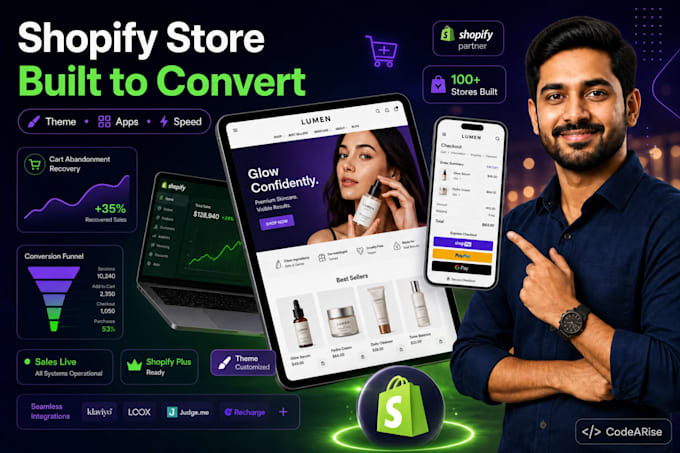 build, customize and redesign your shopify store