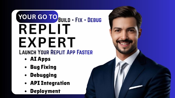 be your replit expert, replit developer, fix bugs and debug ai apps
