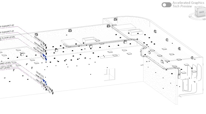 designs mep through revit and autocad for building services