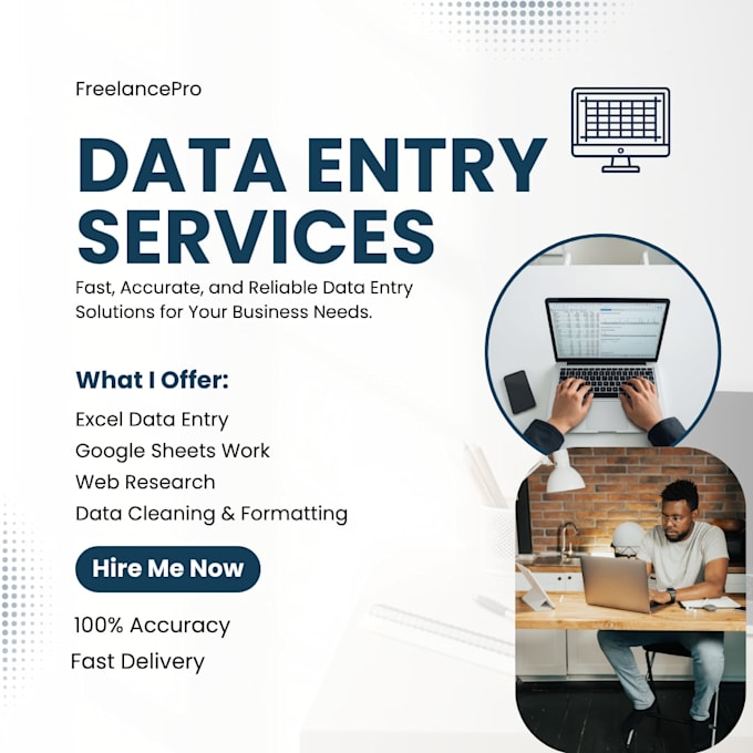 do professionl data entry