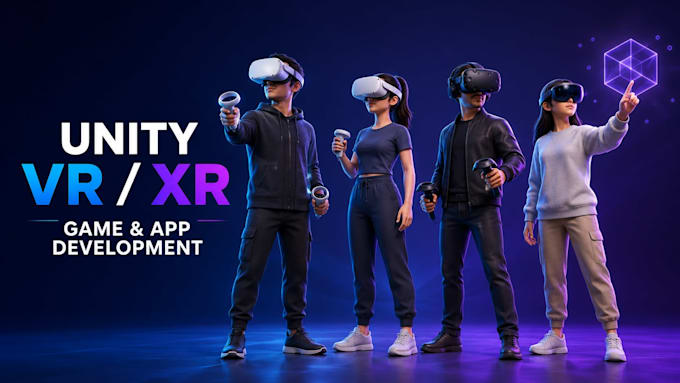 develop unity VR apps for apple vision pro, oculus meta quest, xr, steamvr game