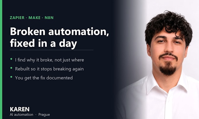 fix your broken zapier, make or n8n automation