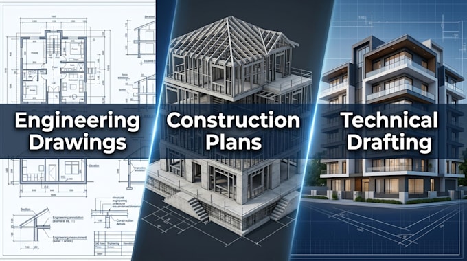create building engineering drawings and construction ready plans