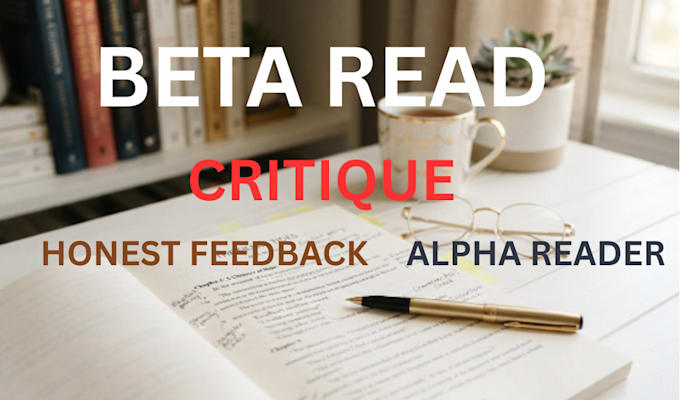 beta read alpha read critique manuscript, memoir or christian book beta reading