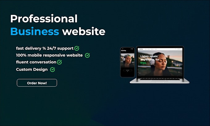 build a custom professional website