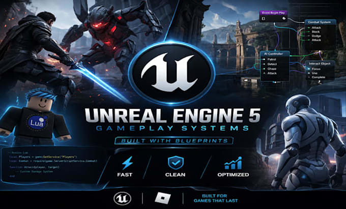 create unreal engine 5 gameplay systems with blueprints