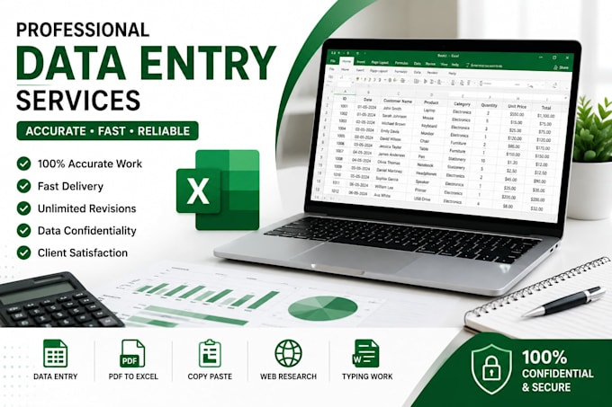 clean, format, and organize excel data