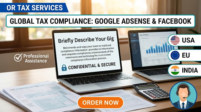 expert assistance with google and facebook tax compliance and forms