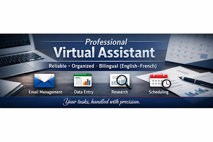 manage your emails, schedule, and reports as your professional virtual as