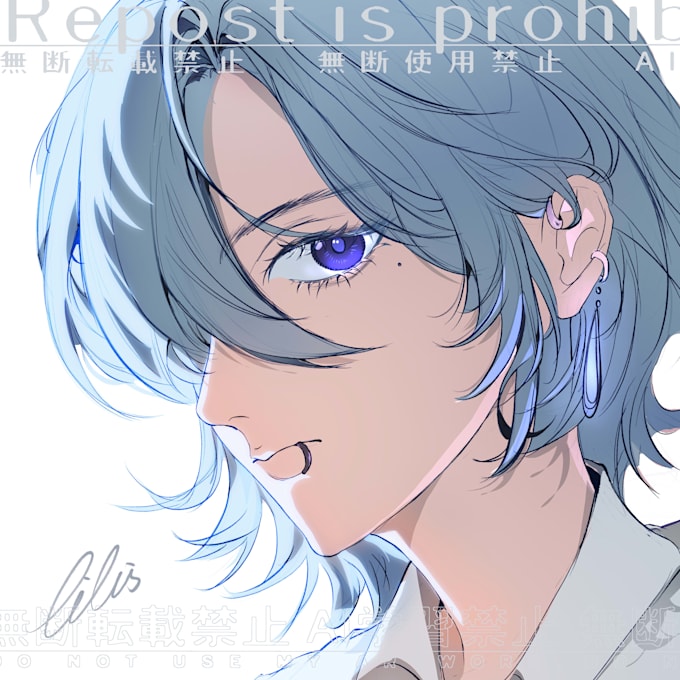 draw a high quality rendered anime portrait or vtuber icon