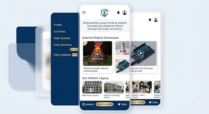 design a premium luxury mobile app UI UX in flutterflow