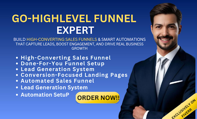 build high converting sales funnels landing pages