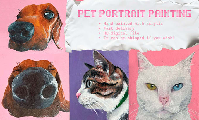 hand paint your pet