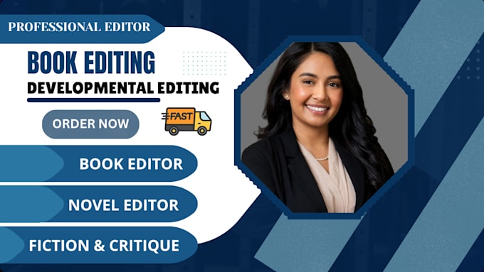be the developmental editor for fiction novel