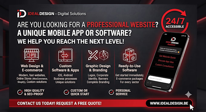design a premium corporate website