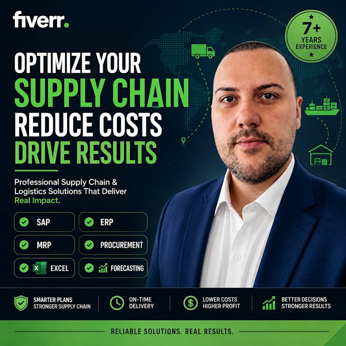 optimize your supply chain, inventory and procurement