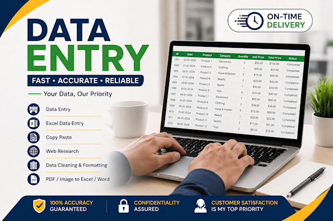 do accurate data entry, excel data entry, copy paste,
