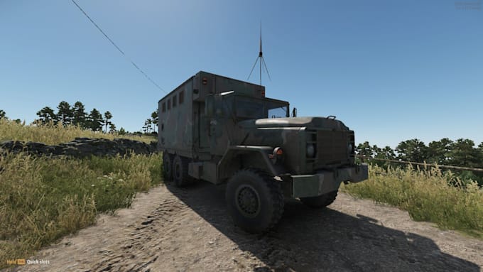 create custom vehicles and military props for arma reforger