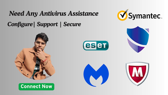 setup, manage and secure your environment via antivirus